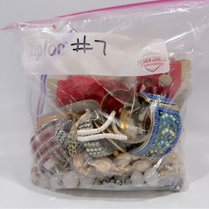 Craft Junk Jewelry Bag Lot Bundle 3# Crafter Project